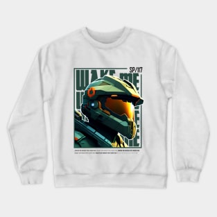 Halo game quotes - Master chief - Spartan 117 - WQ01-v10 Crewneck Sweatshirt